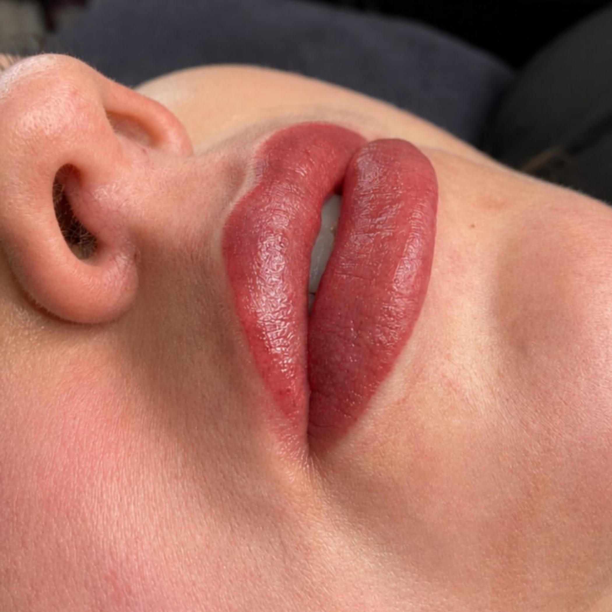 healing lips with matte balm