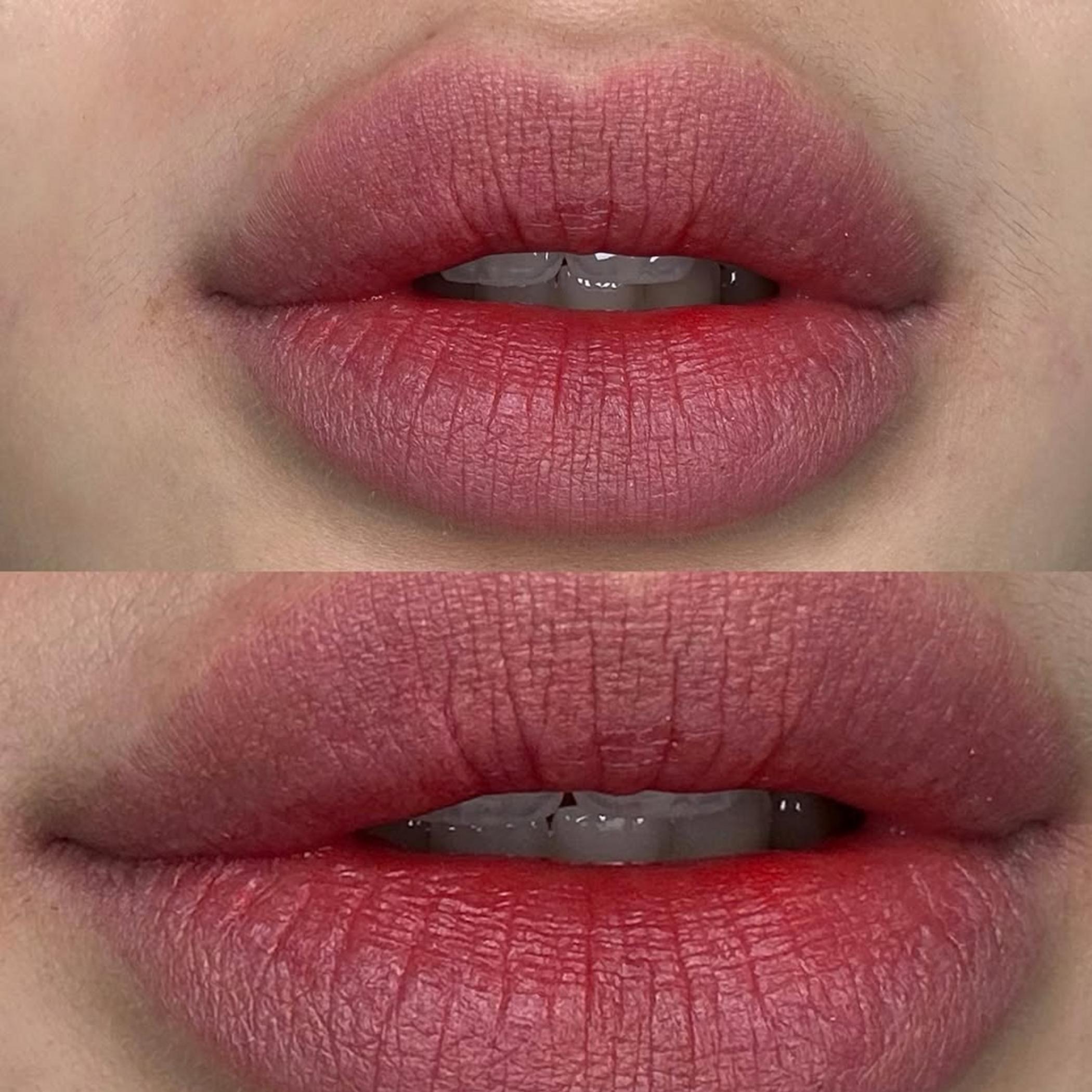 lip tattoo procedure step by step